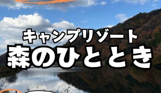 【森のひととき】ドッグランもある！愛犬と行けるキャンプ場を本音レビュー【画像付き】